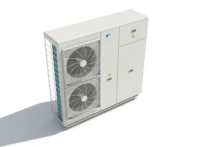 Heat pump 3D model