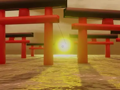 Sun and Water Free 3D model