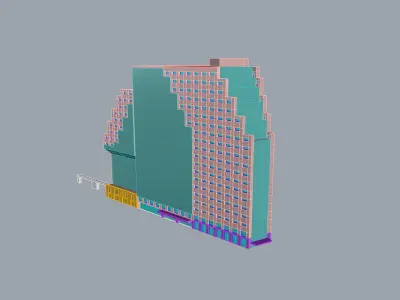 BARCELO REFORMA CDMX 3D model