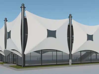 shopping mall  3D model