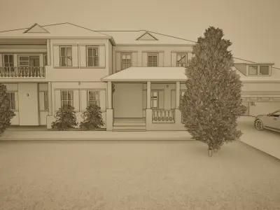Newbury Home 3D model