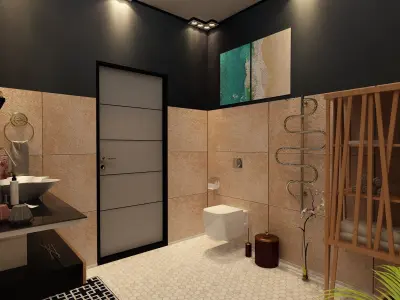 Bathroom Design 3D model