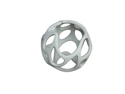 SciFi Cube Object No 34691 Low Poly Shape Texture
