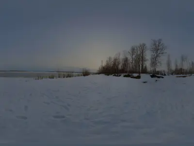 Snow HDRI Texture