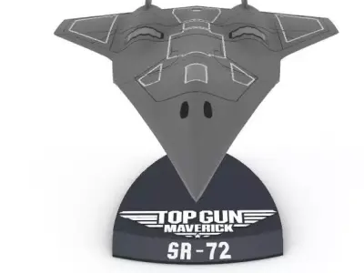SR-72 Darkstar 3D print model