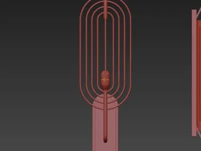 Modern wall lamps collection 3D model