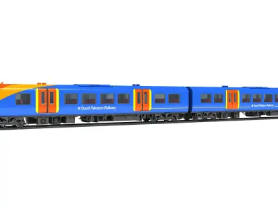British South West Rail Class 450 3D model