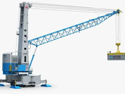  Terex Gottwald Model 5 Harbour Crane 