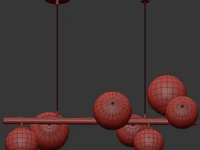 IONA CHANDELIER 7 3D model