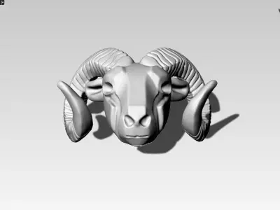 Ramb head 3D print model