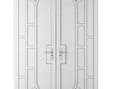 Entrance door set194 3D model