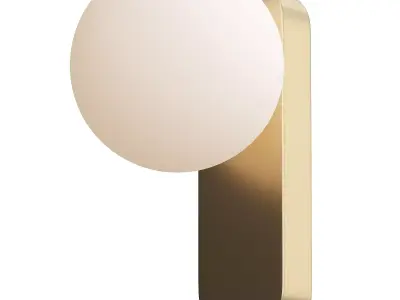 LEDS-C4 LED wall lamp Perlina 3D model