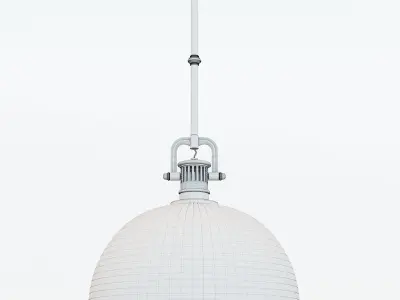 Yoke Large Pendant 3D model