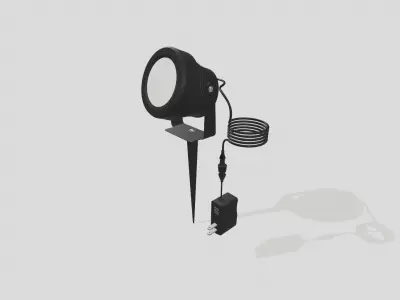 Street Light 3D model 10