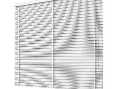 Wooden Blinds Set 12 3D model