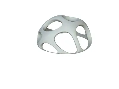 SciFi Cube Object No 55999 Low Poly Shape Low-poly 3D model