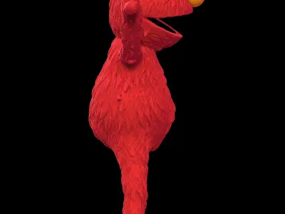 Elmo - Sesame street 3D print model