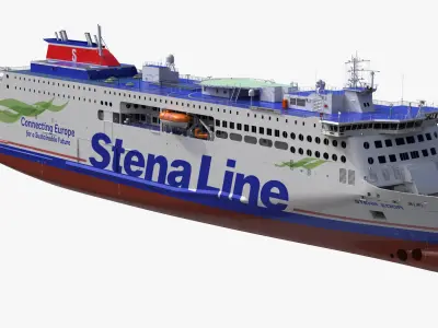  Stena Edda Passenger and Vehicle RoPax Ferry 