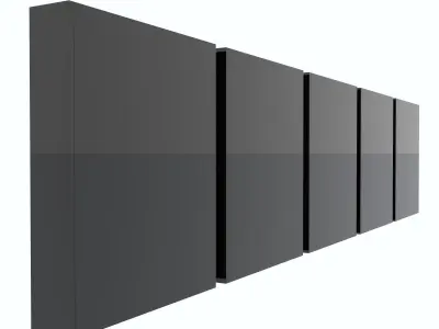 Bath Shelfs 02 3D model