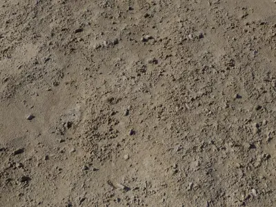 Realistic Sandy Soil Ground PBR Texture Texture