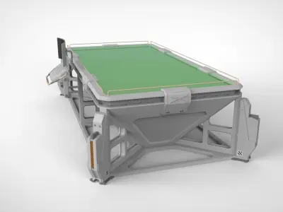 sci-fi furniture  3D model