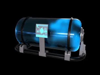 59Sci - fi Tube  3D model