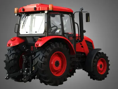 Major 80 Tractor 3D model