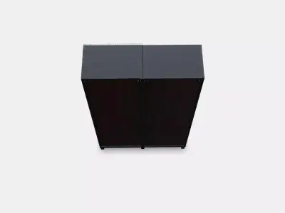 BESTA Storage combination with doors 13 Low-poly 3D model