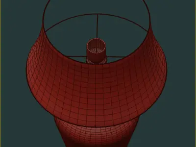 Pottery Barn Table Lamp 3D model