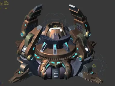 Space-photon generator 01 3D model