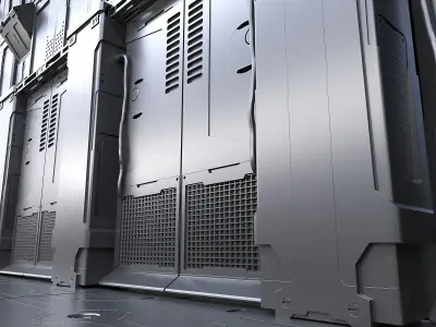 wall and flor asset V5 3D model