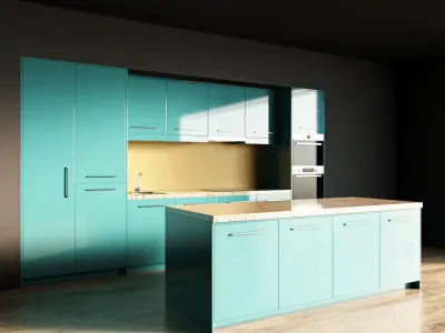 79-Kitchen7 glossy 7 3D model