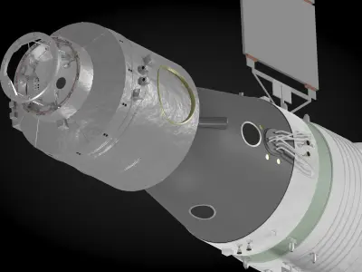 Shenzhou spacecraft 3D model