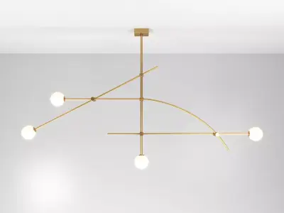 Tempo 6 Pendant Lamp 3D model