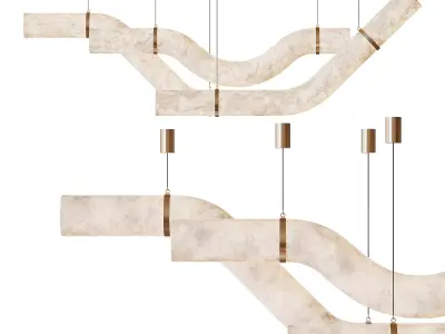 Liberty Pendant Light 3D model