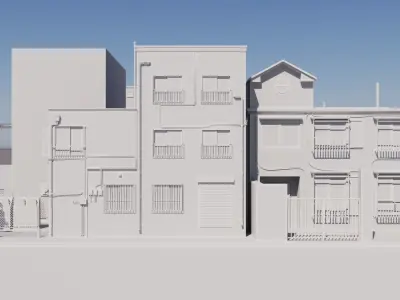 Tokyo Block 3D model