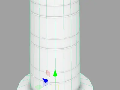 Traffic Drum  - PBR  Low-poly 3D model