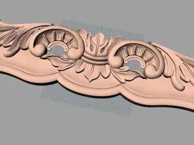 CNC 3D relief models STL format file used for artcam aspire E382 3D model