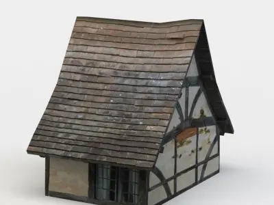 Third floor Low-poly 3D model