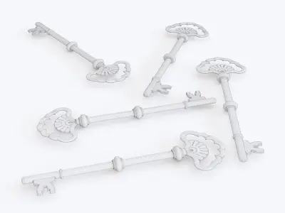 Key 11 3D model