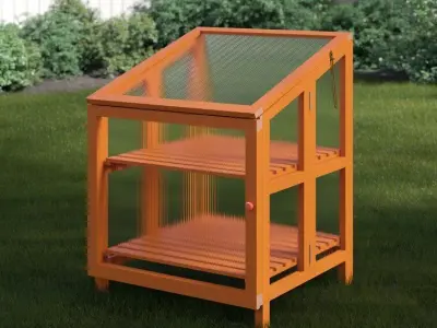Roseman Cold Frame Greenhouse 3D model