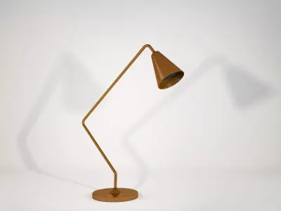 Linea conus desk lamp Free 3D model