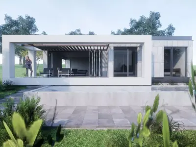 Contemporary Villa 3D model
