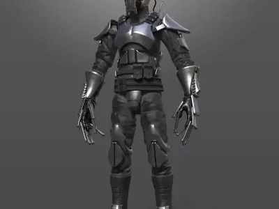 Terror Trooper Custom One12 Scale STL Files 3D print model