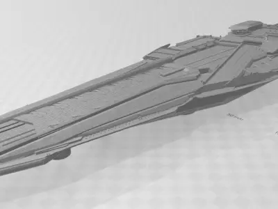 COD Infinite Warfare UNSA Retribution 3D print model