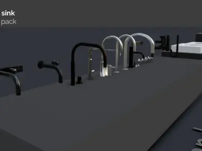 Sink pack 3D model