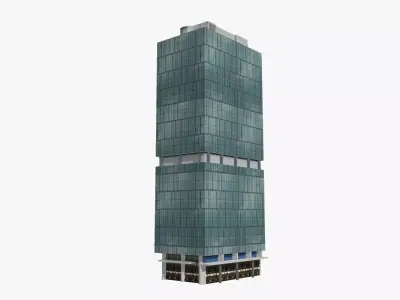 400 George Street Low-poly 3D model