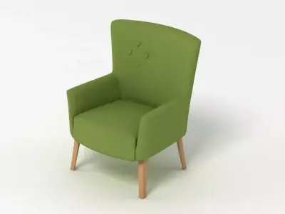 Love Chair - Camphill 3D model
