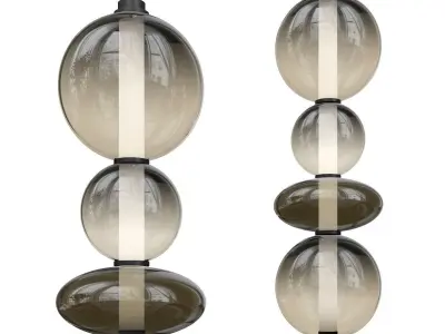 Collection pendant Light 3 3D Model Pack