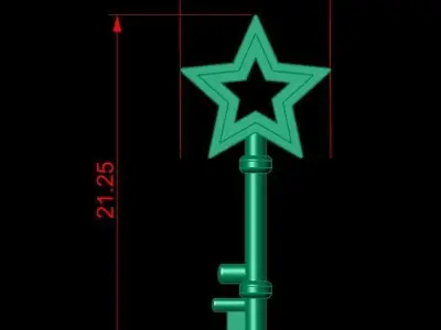  Pendant P211 3D Print Model 3D print model